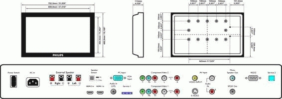 Philips LCD monitor BDL3231C/00 – image 2