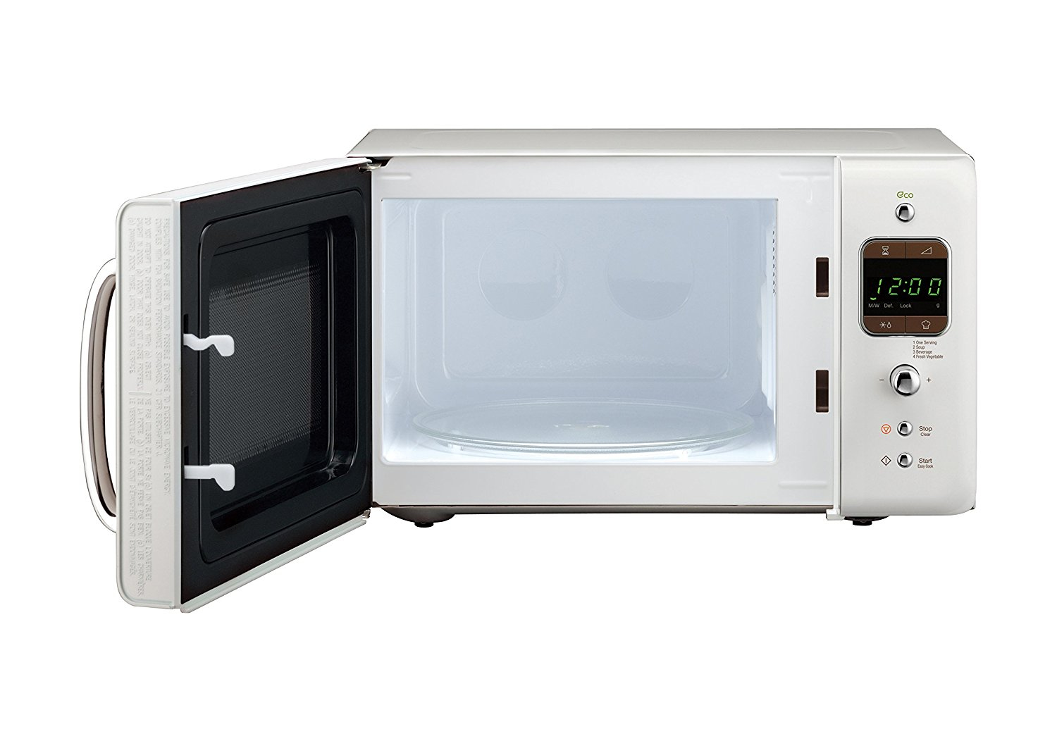Daewoo KOR-6LBW microwave White Solo microwave Countertop – image 2