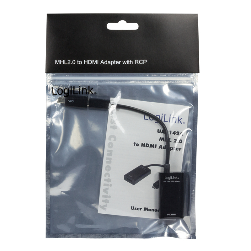 LogiLink UA0142A USB graphics adapter Black – image 4