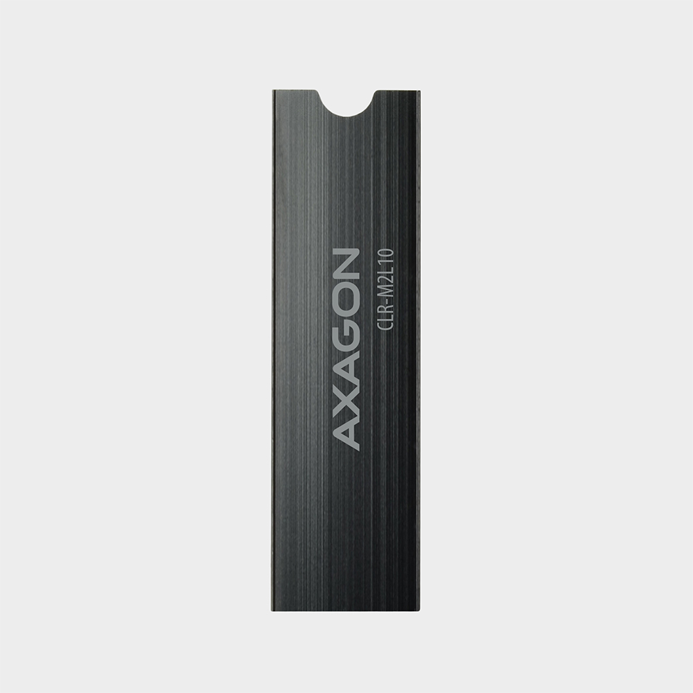 Axagon CLR-M2L10 Passive aluminum heatsink for all M.2 SSDs, size 2280, high – image 5