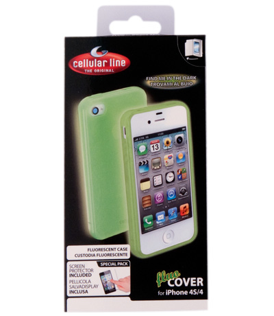 Cellularline Fluo mobile phone case Cover Green, Grey – image 4