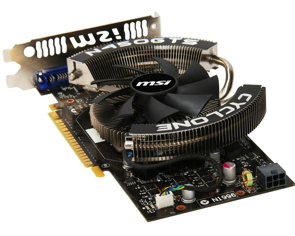 MSI N450GTS Cyclone 1GD5 – image 4