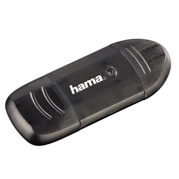 Hama 114731 card reader USB 2.0 Black