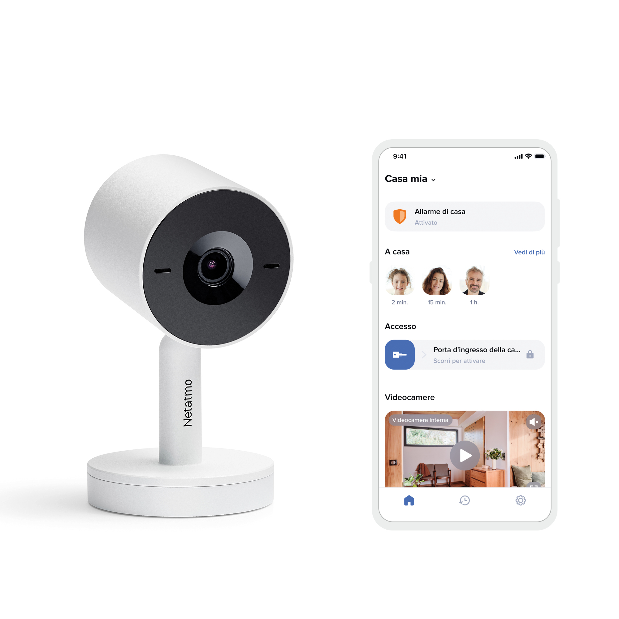 Netatmo NPC-W-IT security camera Bullet IP security camera Indoor – image 2