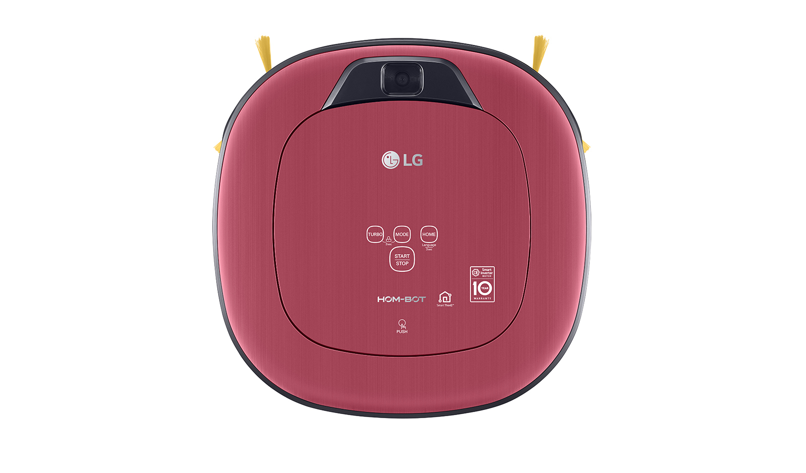 LG VR6600PG robot vacuum Red – image 5