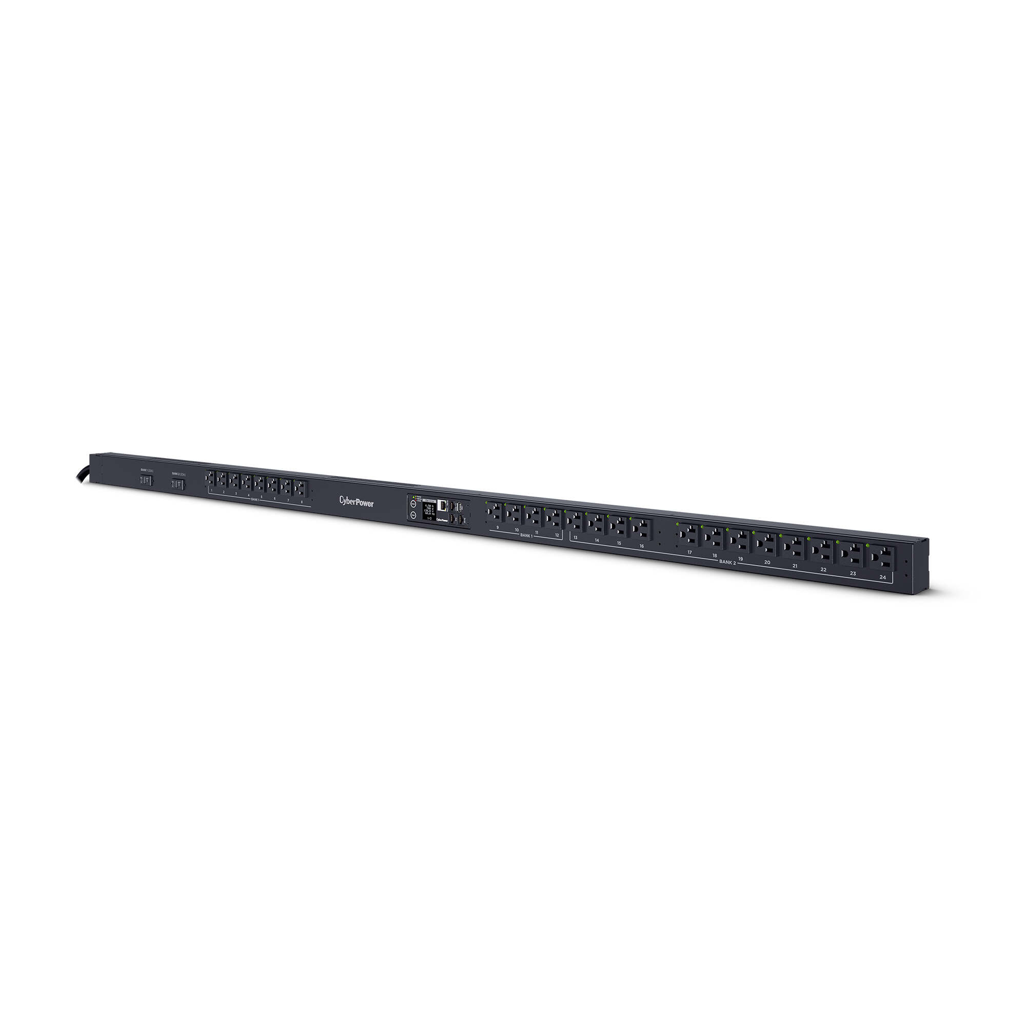 CyberPower PDU41102 power distribution unit (PDU) 24 AC outlet(s) 0U Black – image 1