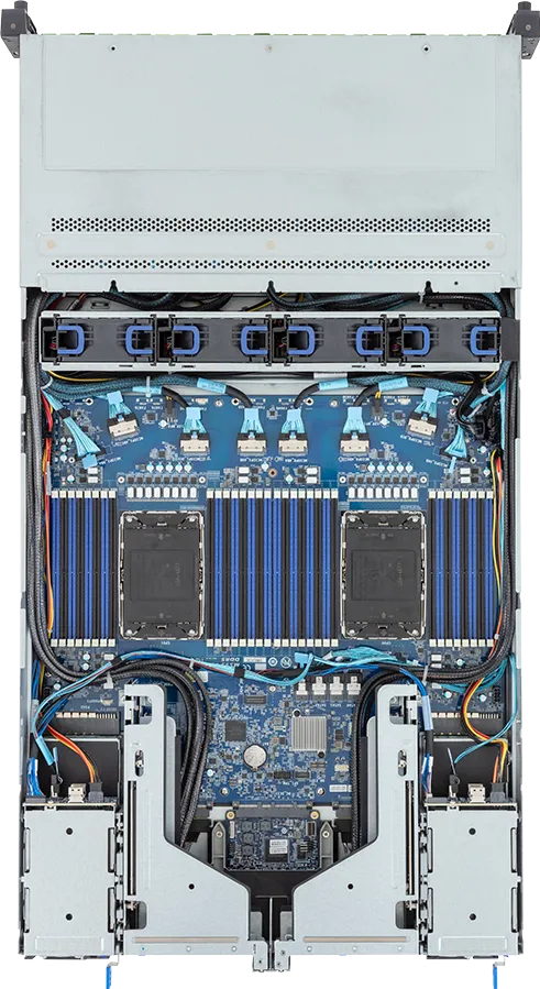 GIGABYTE R283-S92-AAJ1 Intel C741 LGA 4677 (Socket E) Rack (2U) Black, Steel – image 3
