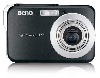 BenQ T700 Black Digital Camera – image 1