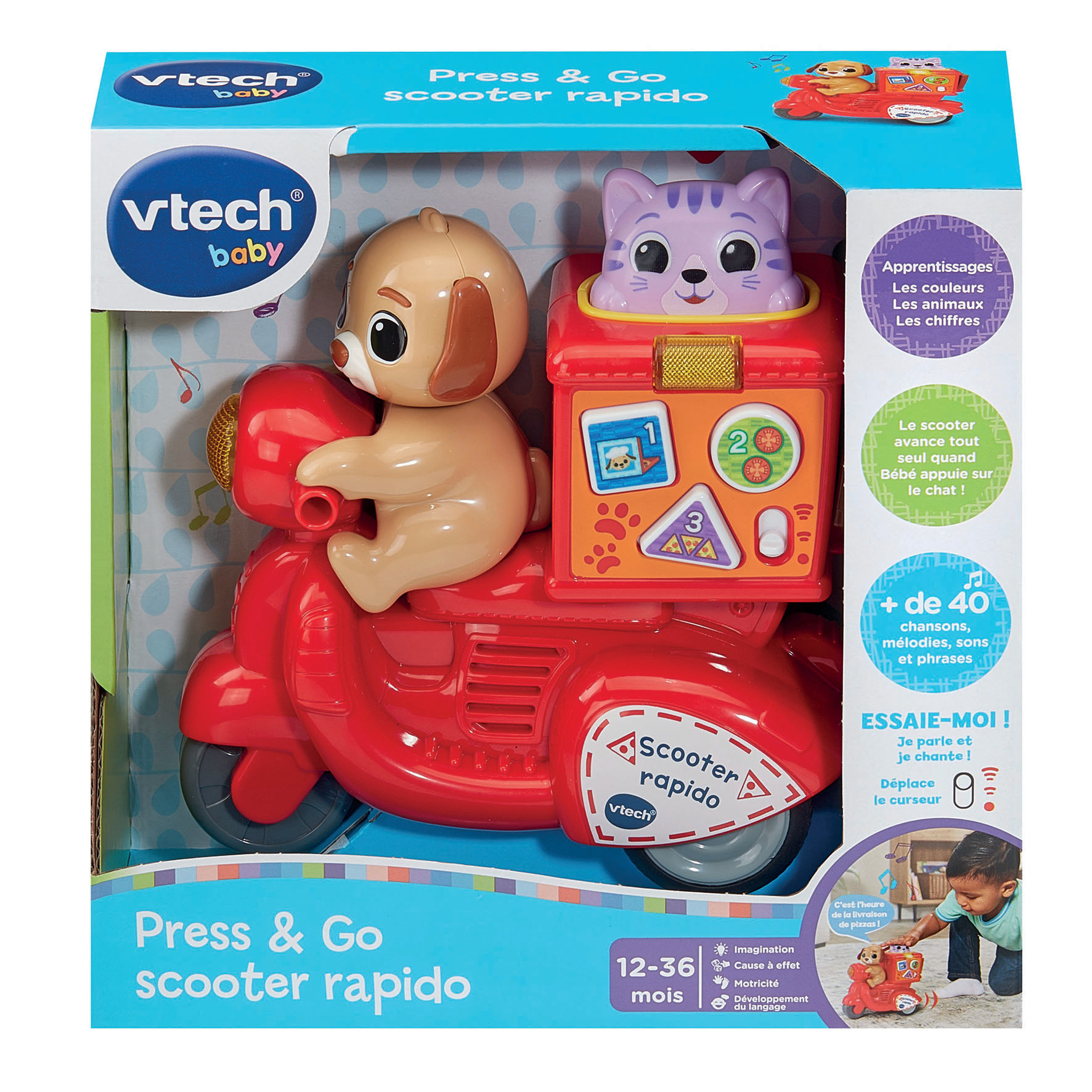 VTech Press & Go Scooter Rapido – image 4