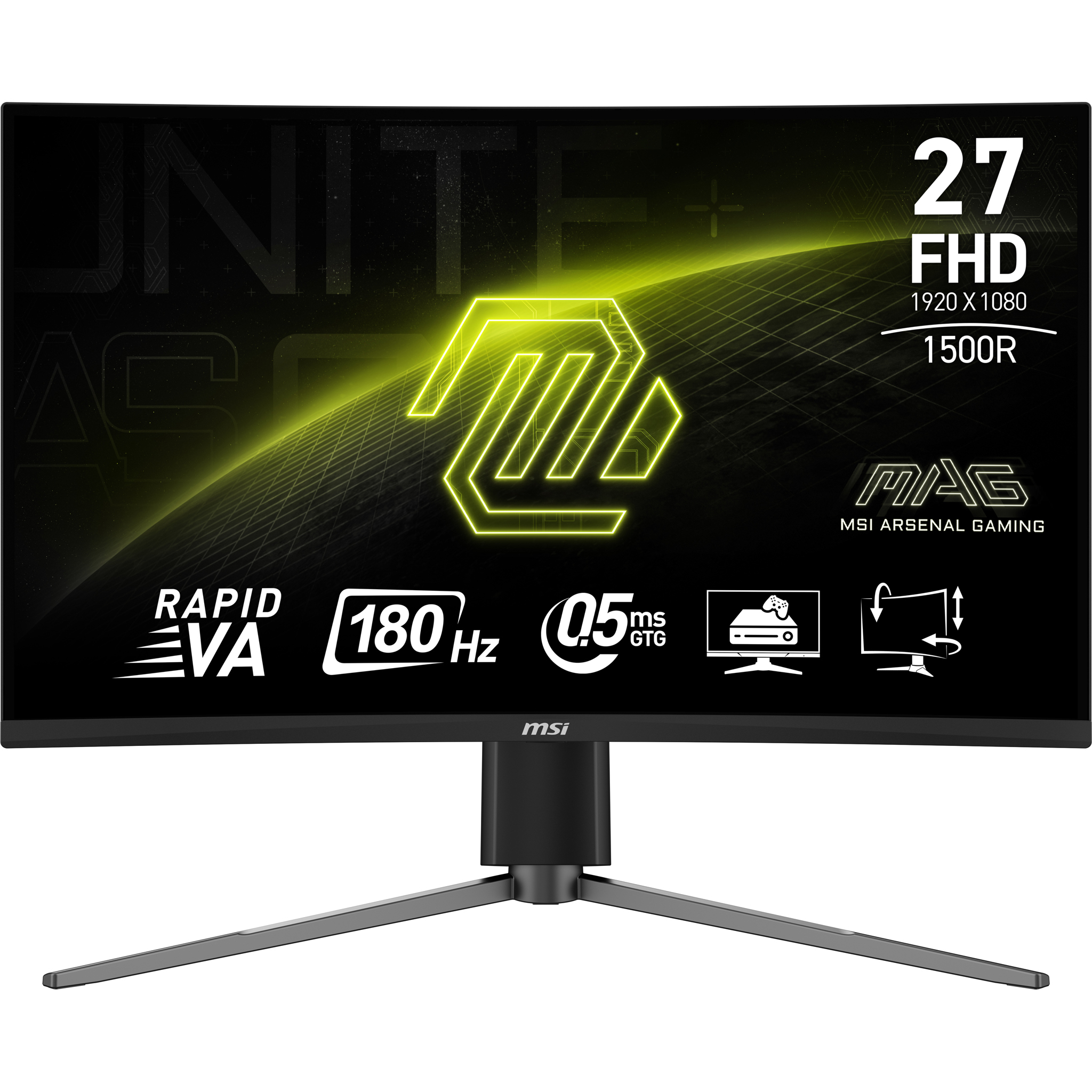 N--MSI MAG 27C6PF 27inch VA FHD Curved