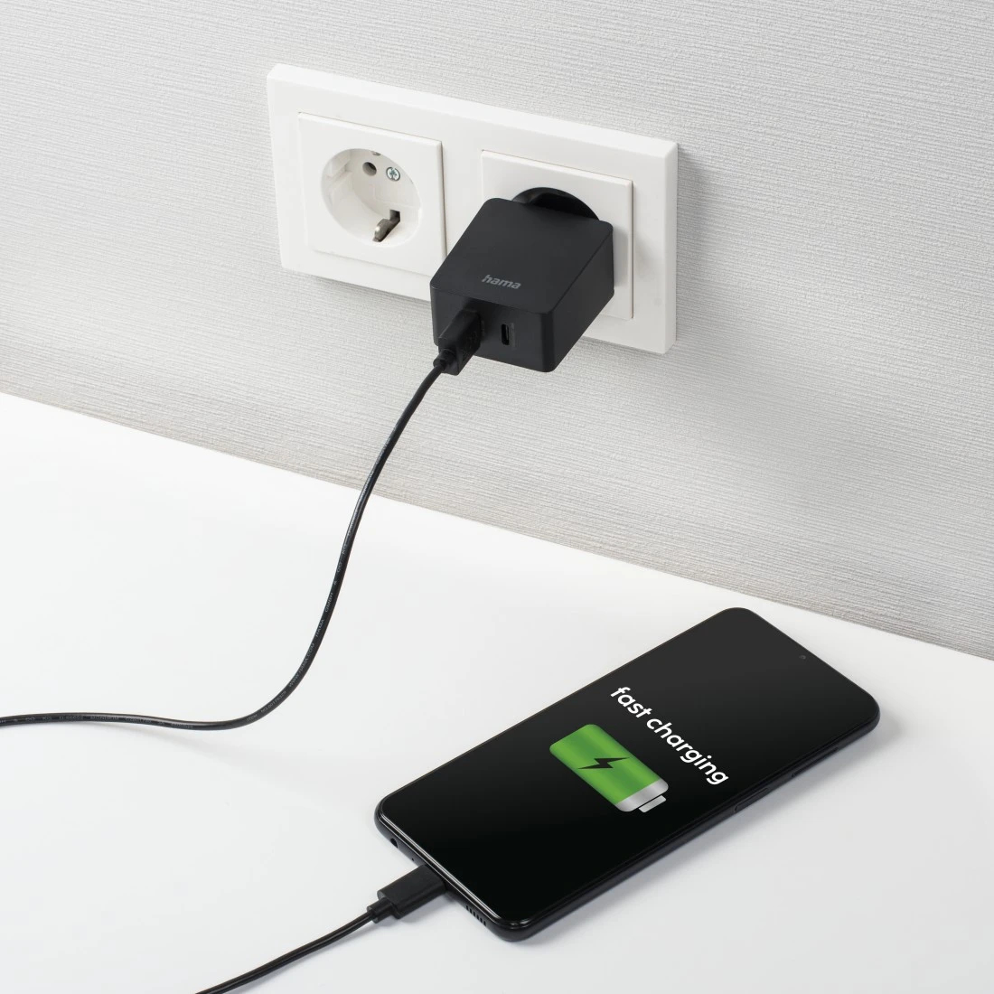 Hama 00139522 mobile device charger Smartphone, Tablet Black AC Fast charging Indoor – image 7