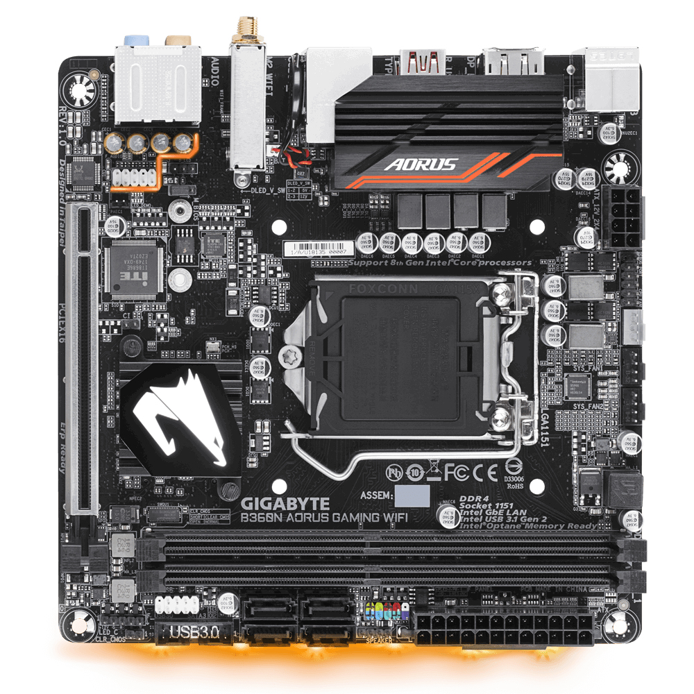 GIGABYTE B360N AORUS GAMING WIFI – image 4