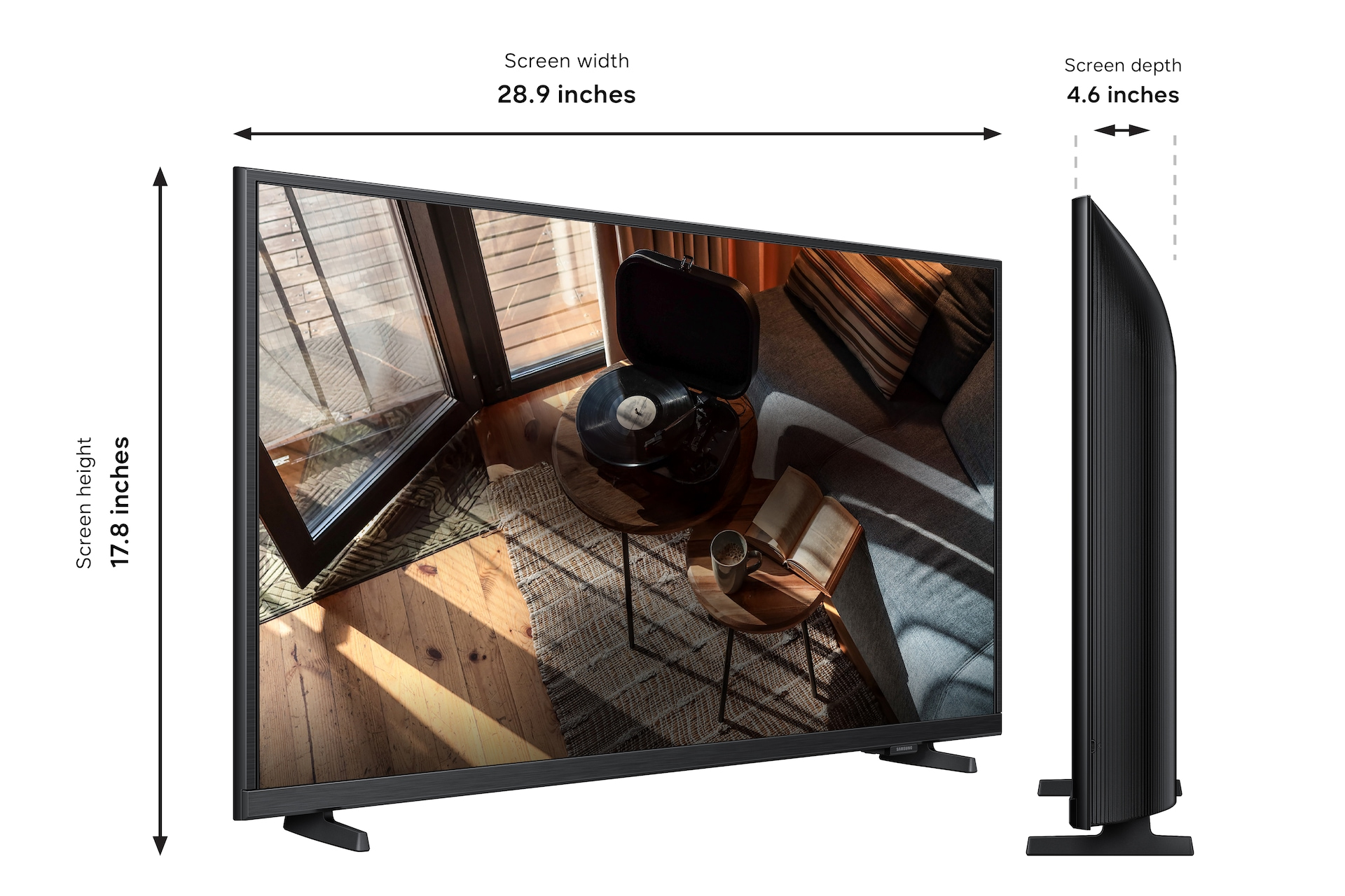 Samsung HG32F800FNF 81.3 cm (32") Full HD Smart TV Black 10 W – image 3