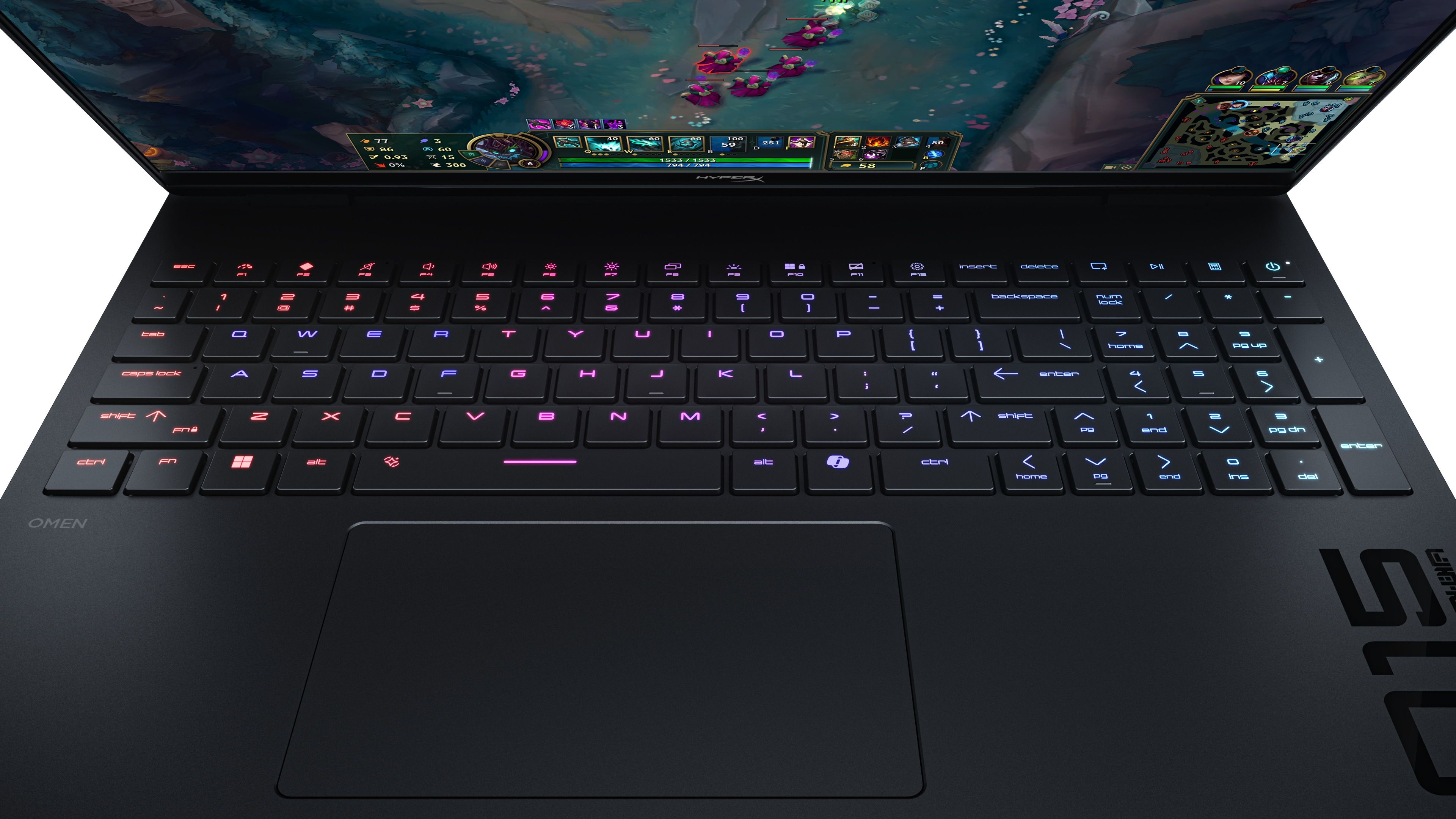 HP - Portátil Gaming HyperX OMEN 15-gb0002ns, Ryzen 7-260, 24GB, 1TB SSD, Nvidia GeForce RTX 5060 8GB, 15,3', W11, Sin cargador. - imagen 12