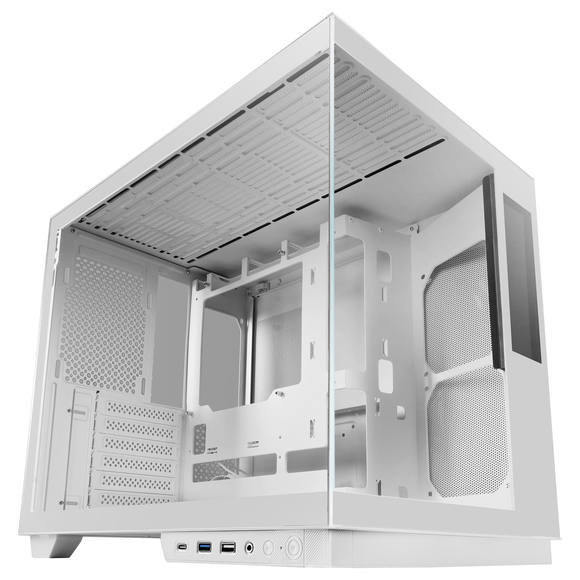 Mars Gaming MCMIRAGEW computer case Midi Tower White – image 4