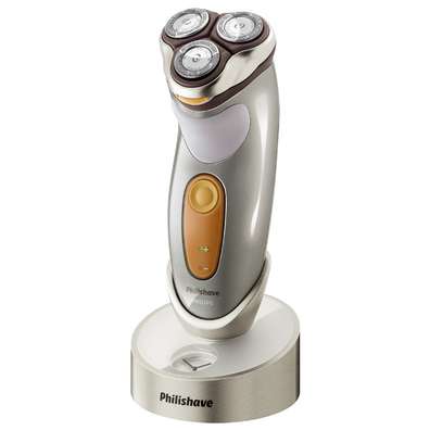 Philips HQ7850 Rotation shaver Beige, Orange