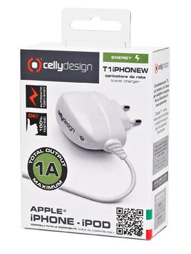 Celly T1IPHONEW mobile device charger Mobile phone White AC Indoor – image 2