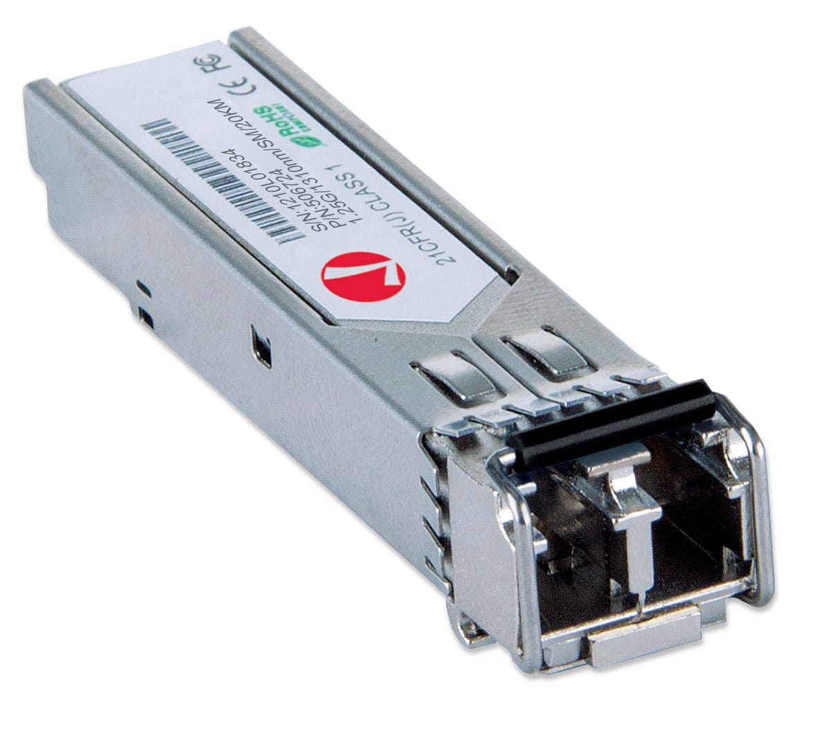 Intellinet Transceiver Module Optical, Gigabit Fiber SFP Mini-GBIC, 1000Base-Lx (LC) Single-Mode Port, 20km, Wavelength 1310nm, Ethernet, Fibre, MSA Compliant, – image 2