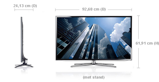 Samsung UE40ES6140W 101.6 cm (40") Full HD Smart TV Wi-Fi Black – image 2