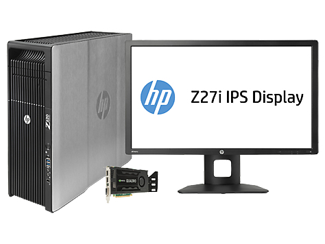 HP 620 + Z27i + NVIDIA Quadro K4000
