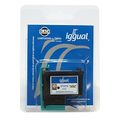 iggual PSICH561E ink cartridge Black
