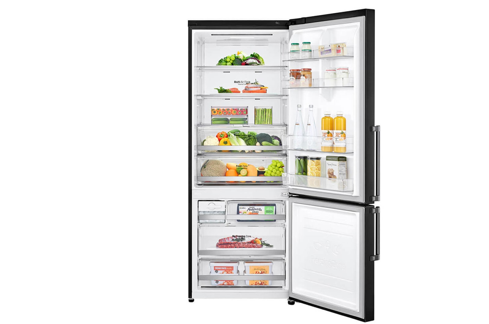 LG GBB569MCAZB fridge-freezer Freestanding – image 2