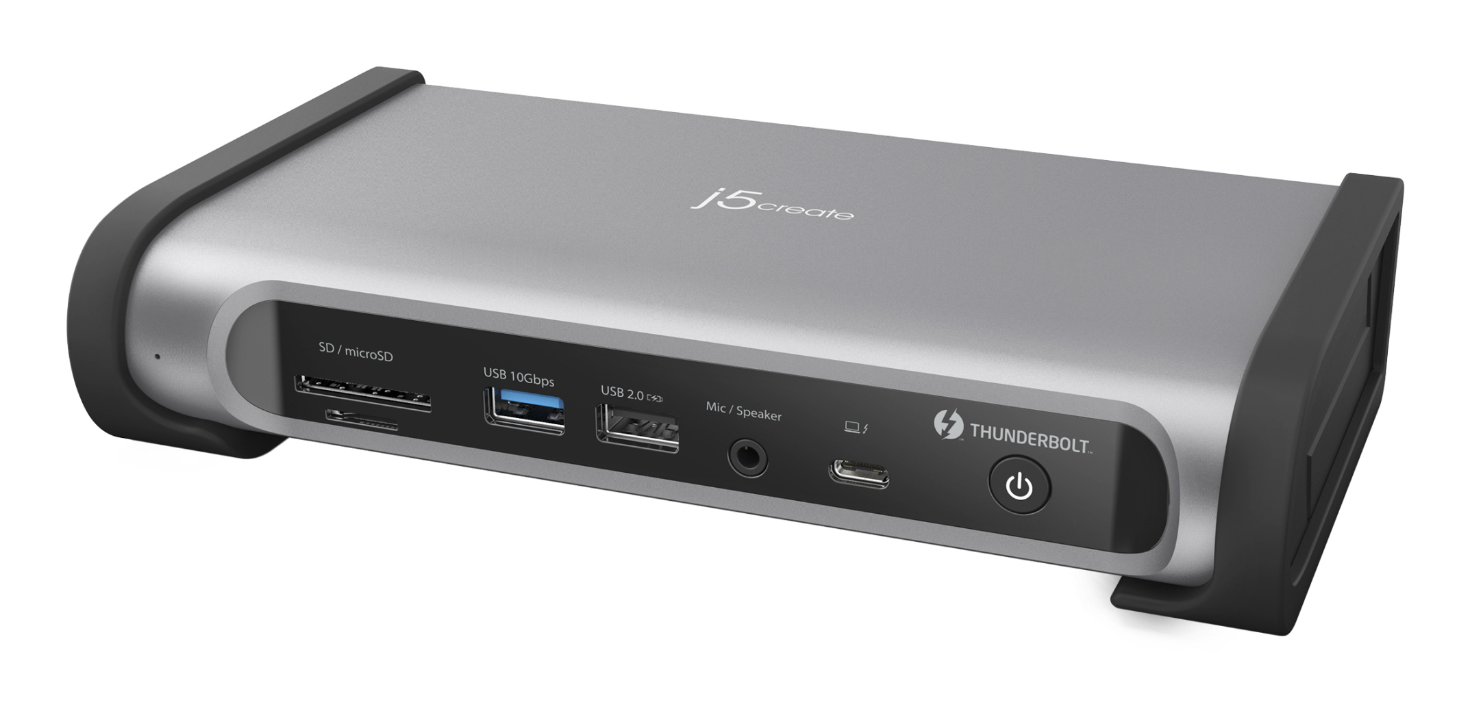 j5create JTD568 Cablato Thunderbolt 4 Grigio
