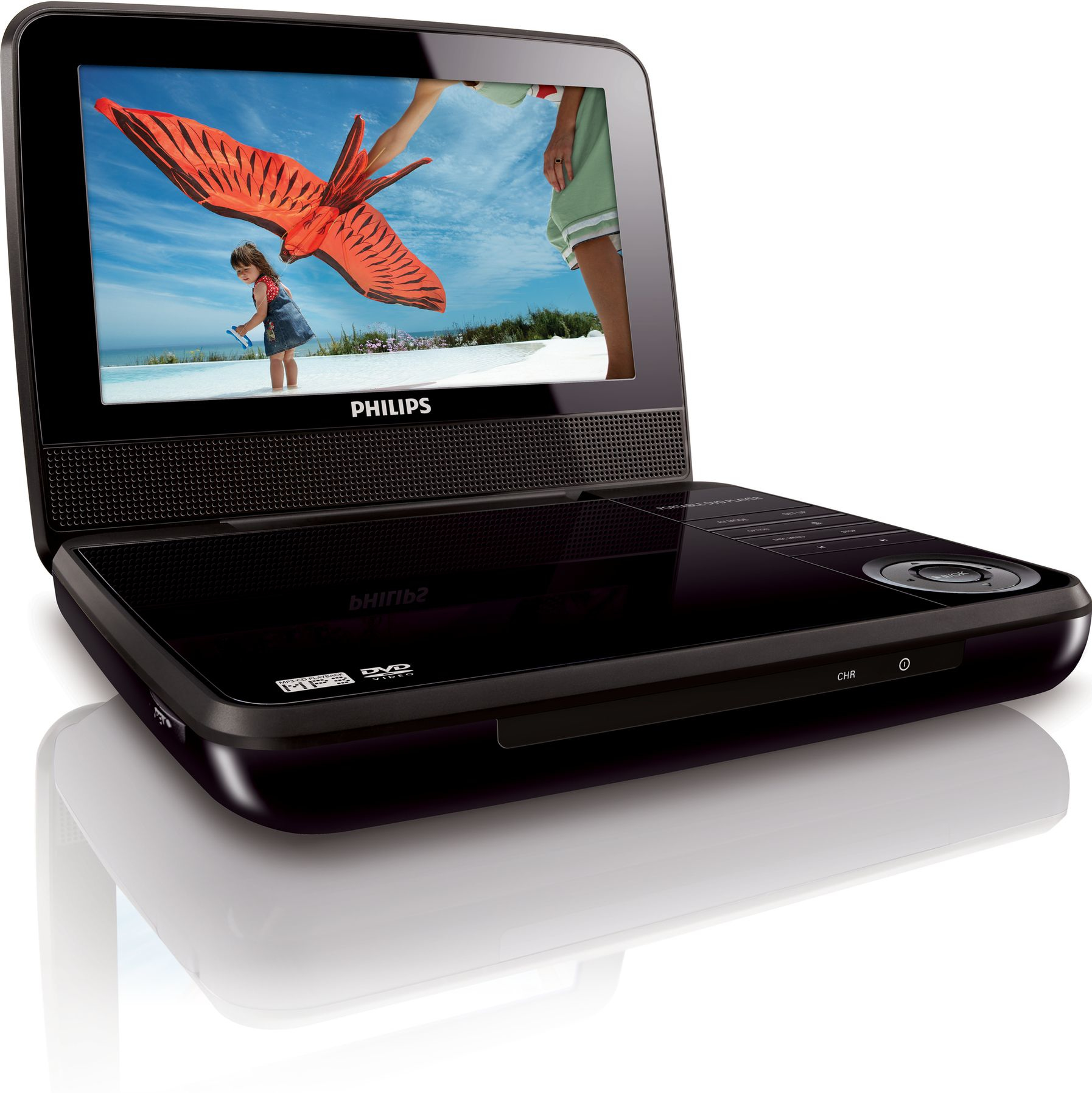 Philips PET741M/37 portable DVD/Blu-Ray player Convertible