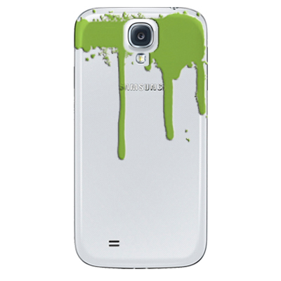 Celly Graffiti Drips Cover Green