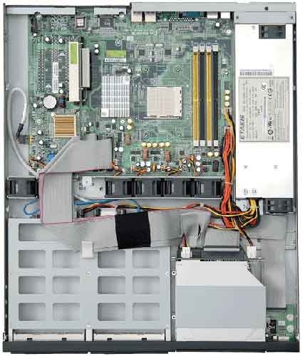 GIGABYTE GS-R113V server barebone Socket AM2 Rack (1U) Black