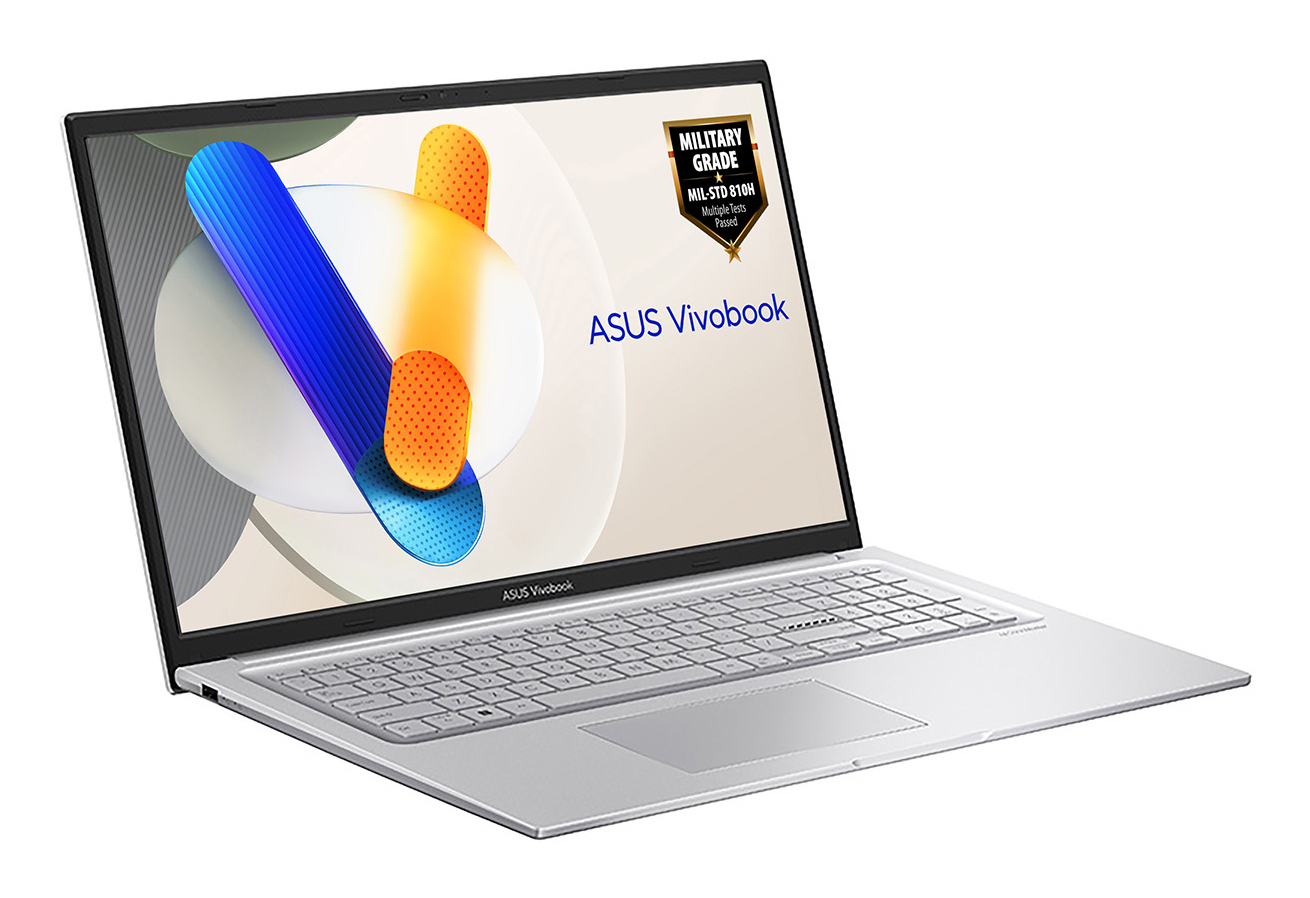 ASUS Vivobook 17 X1704VA-AU1076W Intel Core 3 100U Laptop 43.9 cm (17.3") Full HD 8 GB DDR5-SDRAM 512 GB SSD Wi-Fi 6 (802.11ax) Windows 11 Home Silver – image 2