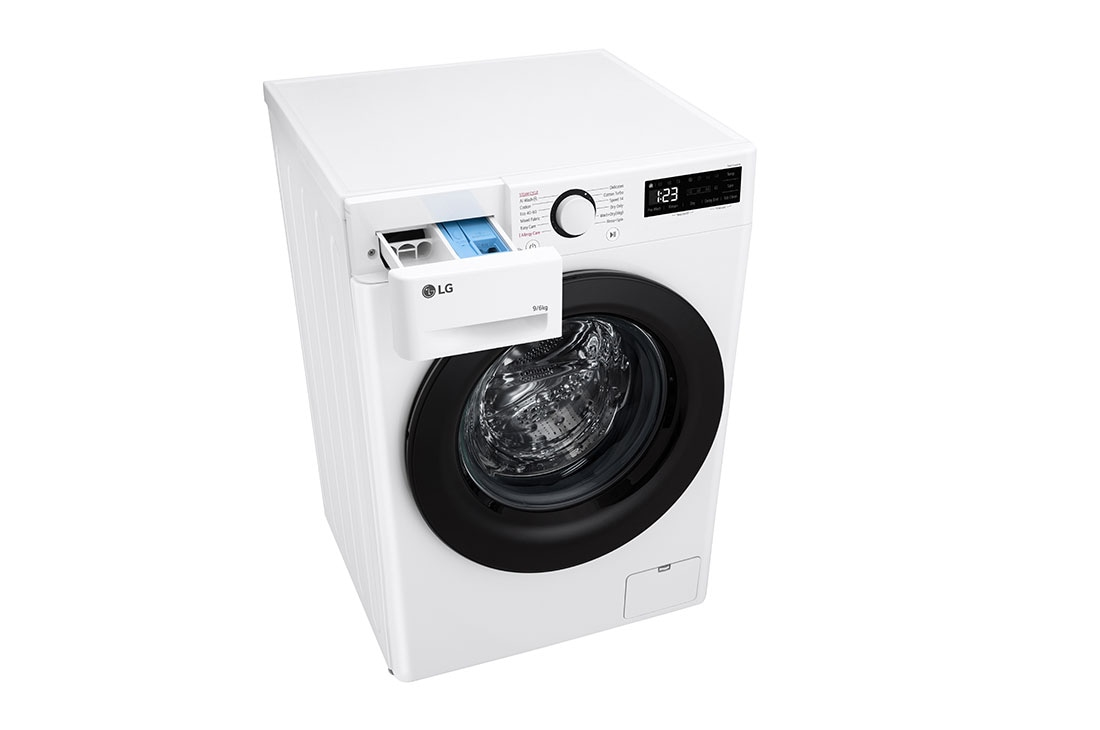 LG F4DR509SBW washer dryer Freestanding Front-load Black, White – image 8