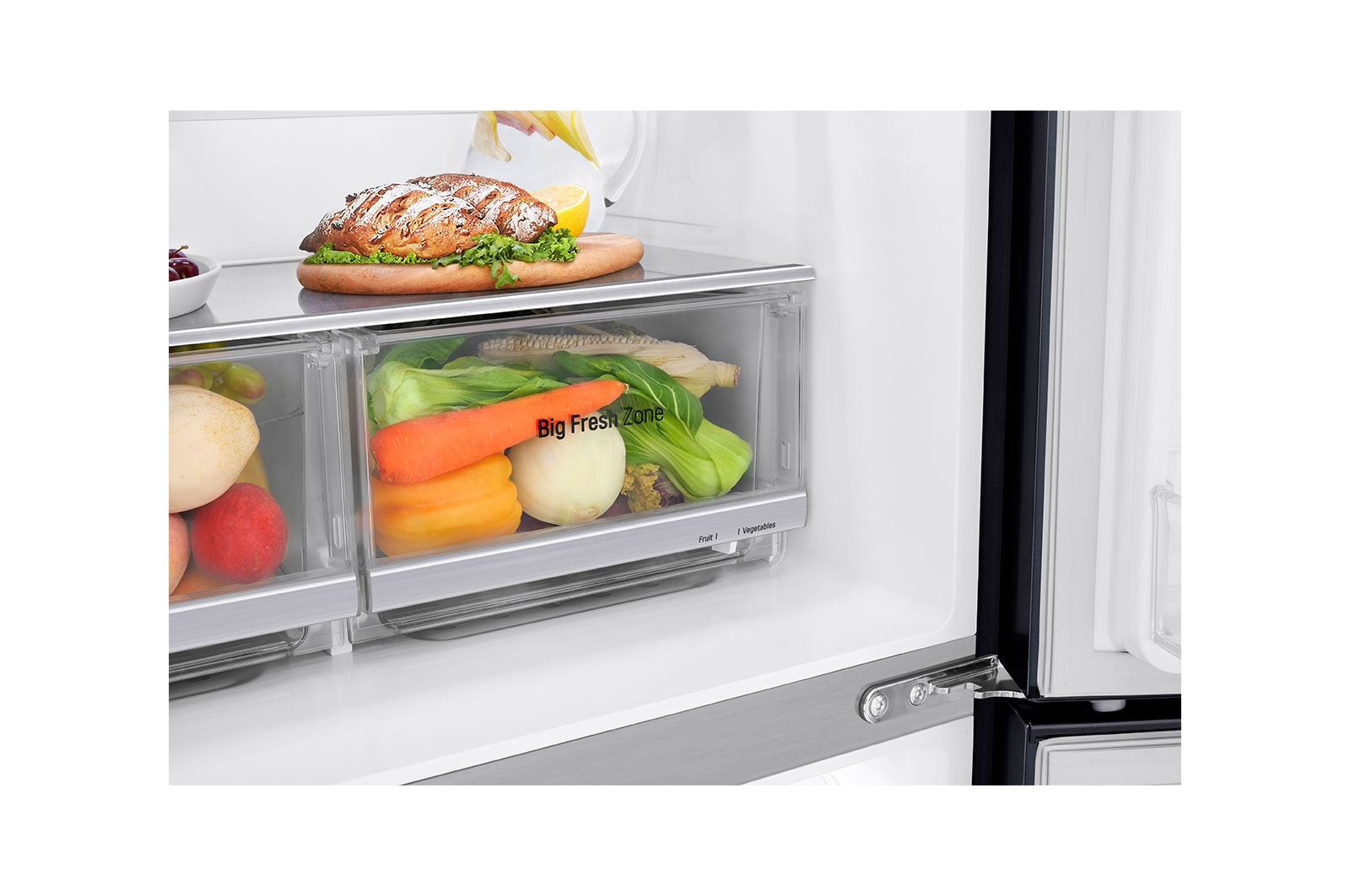 LG GMB844MC4E side-by-side refrigerator Freestanding – image 8