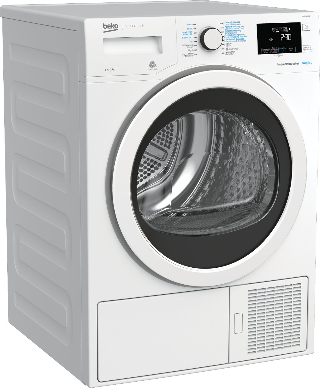 Beko DR8536GX0 tumble dryer Freestanding Front-load – image 2