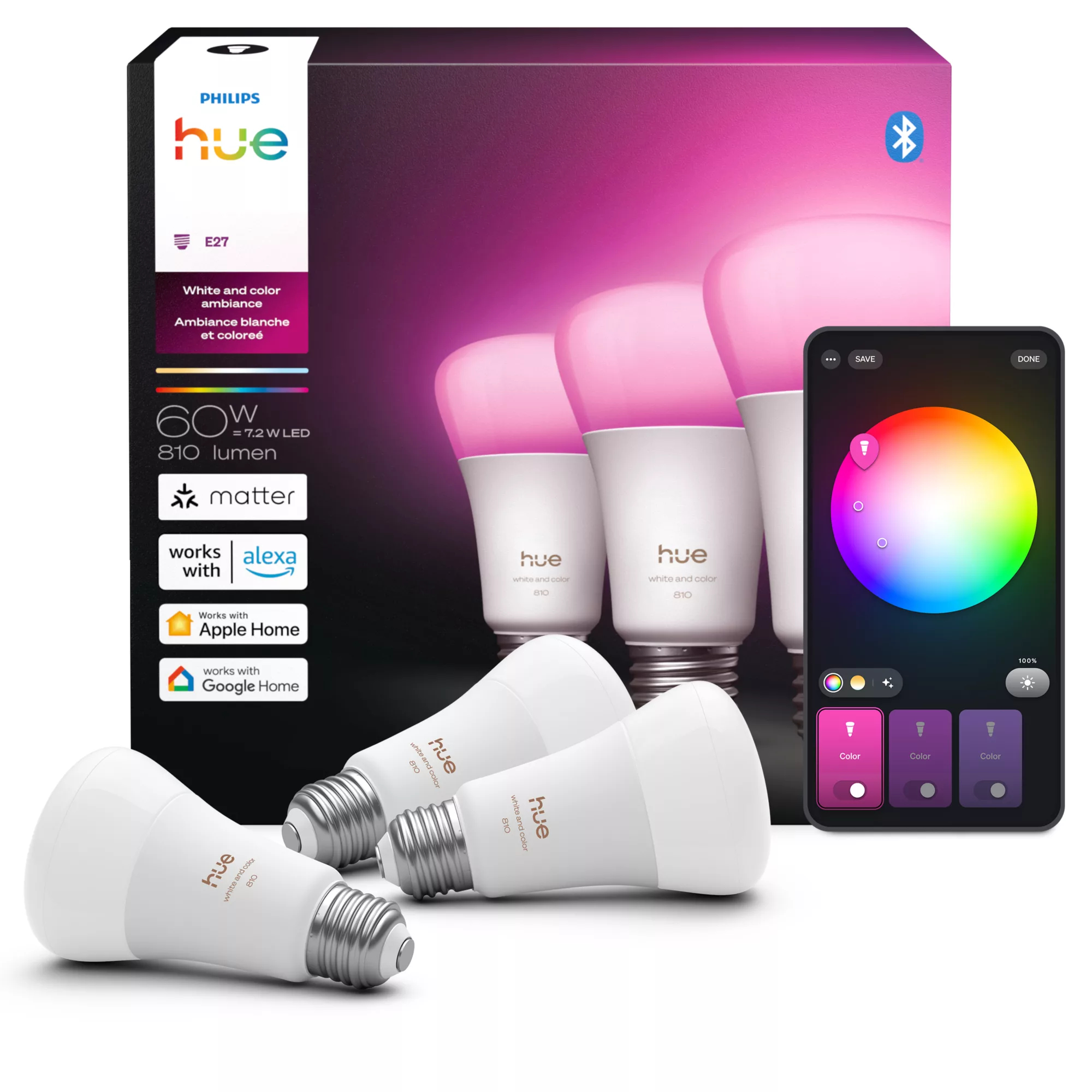 Philips by Signify Philips 046677590888 smart lighting Bluetooth/Zigbee – image 3