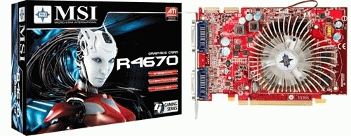 MSI R4670-2D512/D3 graphics card GDDR3 – image 2