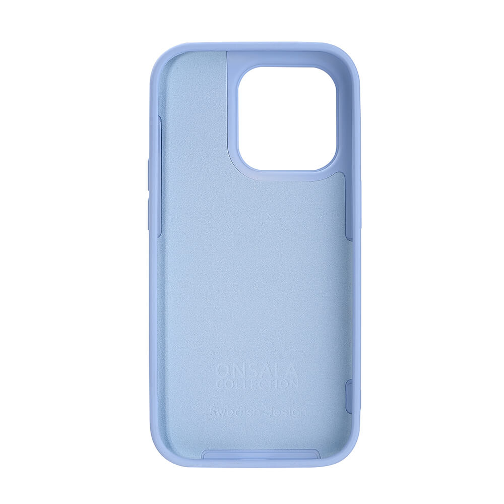 Onsala Phone Case Silicone Light Blue - iPhone 14 Pro – image 3