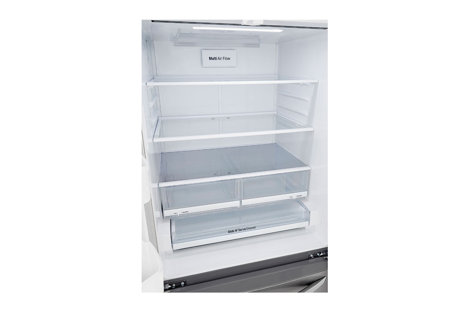 LG LM65BGSK side-by-side refrigerator Freestanding Platinum, Silver – image 3