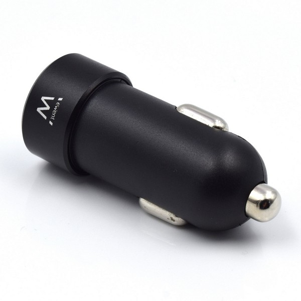 Ewent EW1234 mobile device charger MP3, Smartphone, Tablet, Universal Black Cigar lighter Auto – image 2