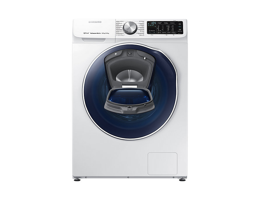 Samsung WD80N642OOW/WS washer dryer Freestanding Front-load White – image 2