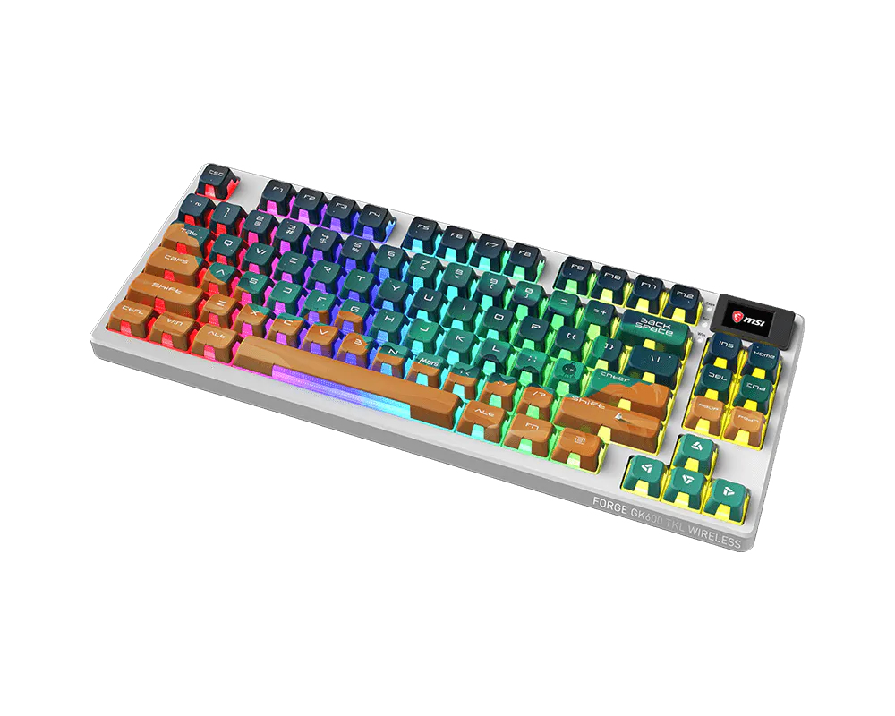 MSI FORGE GK600 TKL WIRELESS MARS – image 3