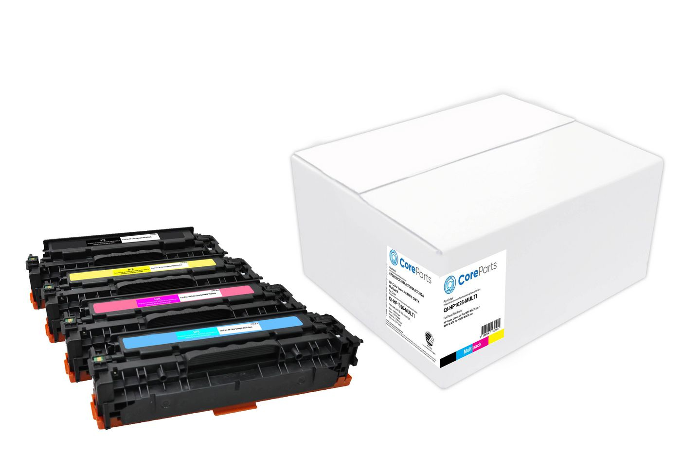 CoreParts QI-HP1026-MULTI toner cartridge 1 pc(s) Compatible Black