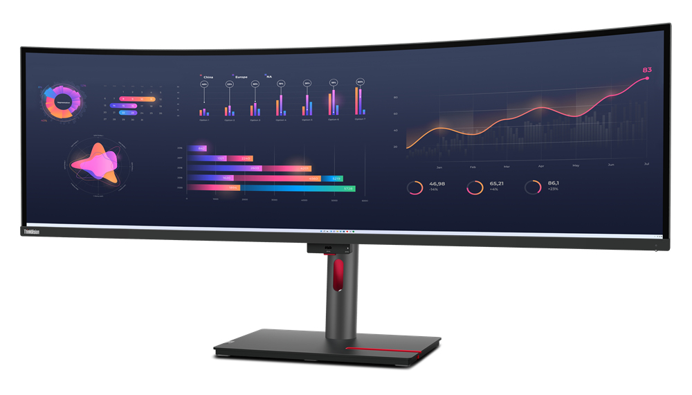 Lenovo ThinkVision P49w-30 computer monitor – image 2