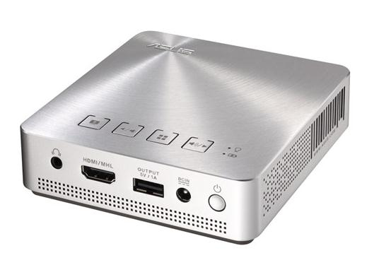 ASUS S1 Standard throw projector 200 ANSI lumens DLP WVGA (854x480) Silver – image 3