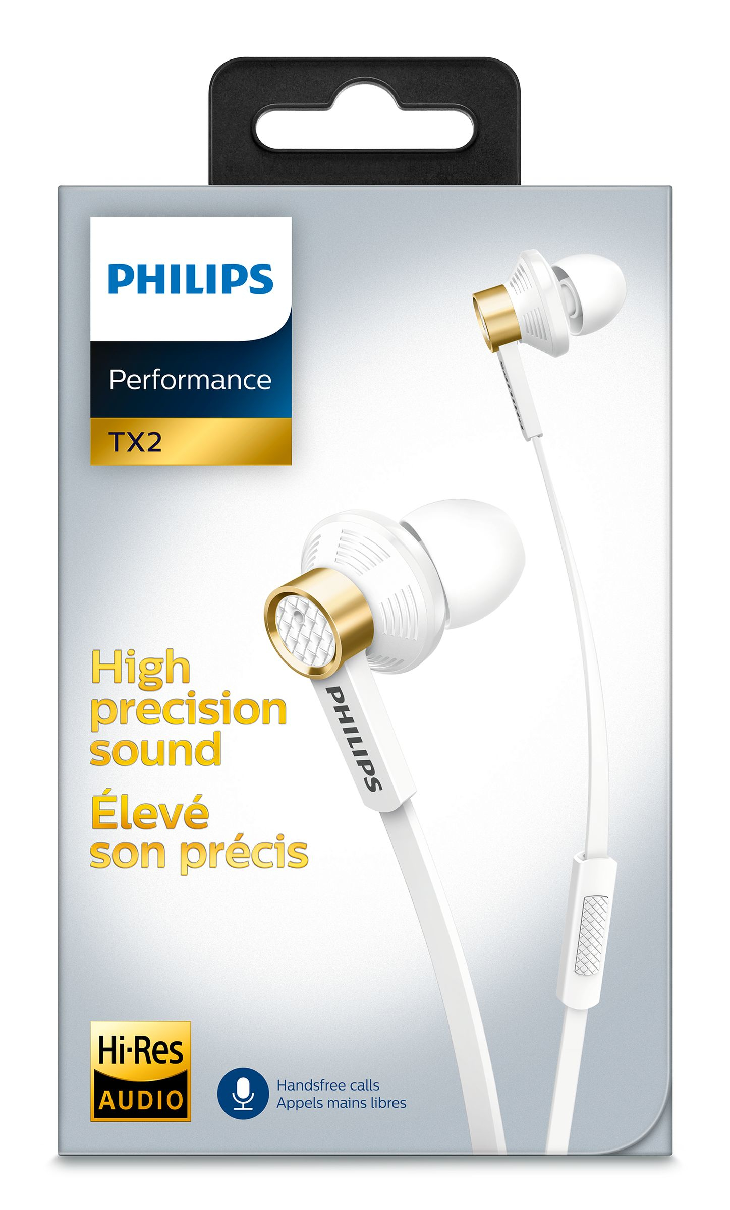 Philips In-ear headphones with mic TX2WT/00 – image 2