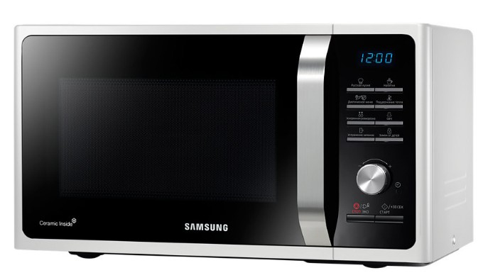 Samsung MG23F301TAW White Grill microwave Countertop – image 5