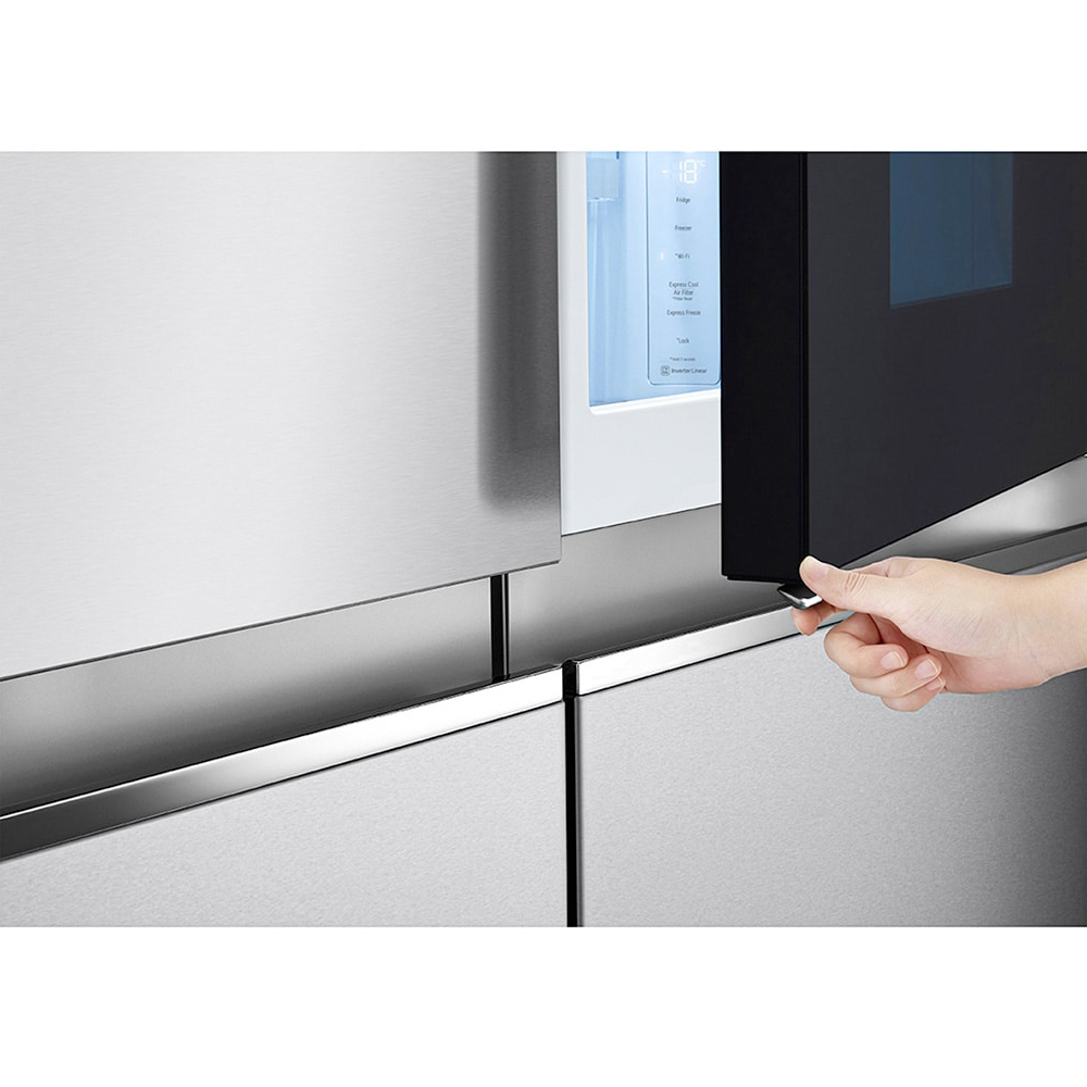 LG GC-Q257CSFS side-by-side refrigerator Freestanding – image 4