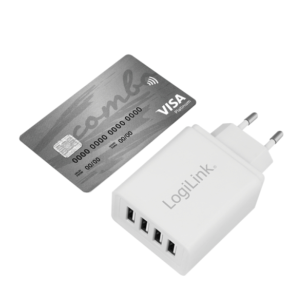 LogiLink PA0211W mobile device charger Smartphone, Tablet White AC Indoor – image 4