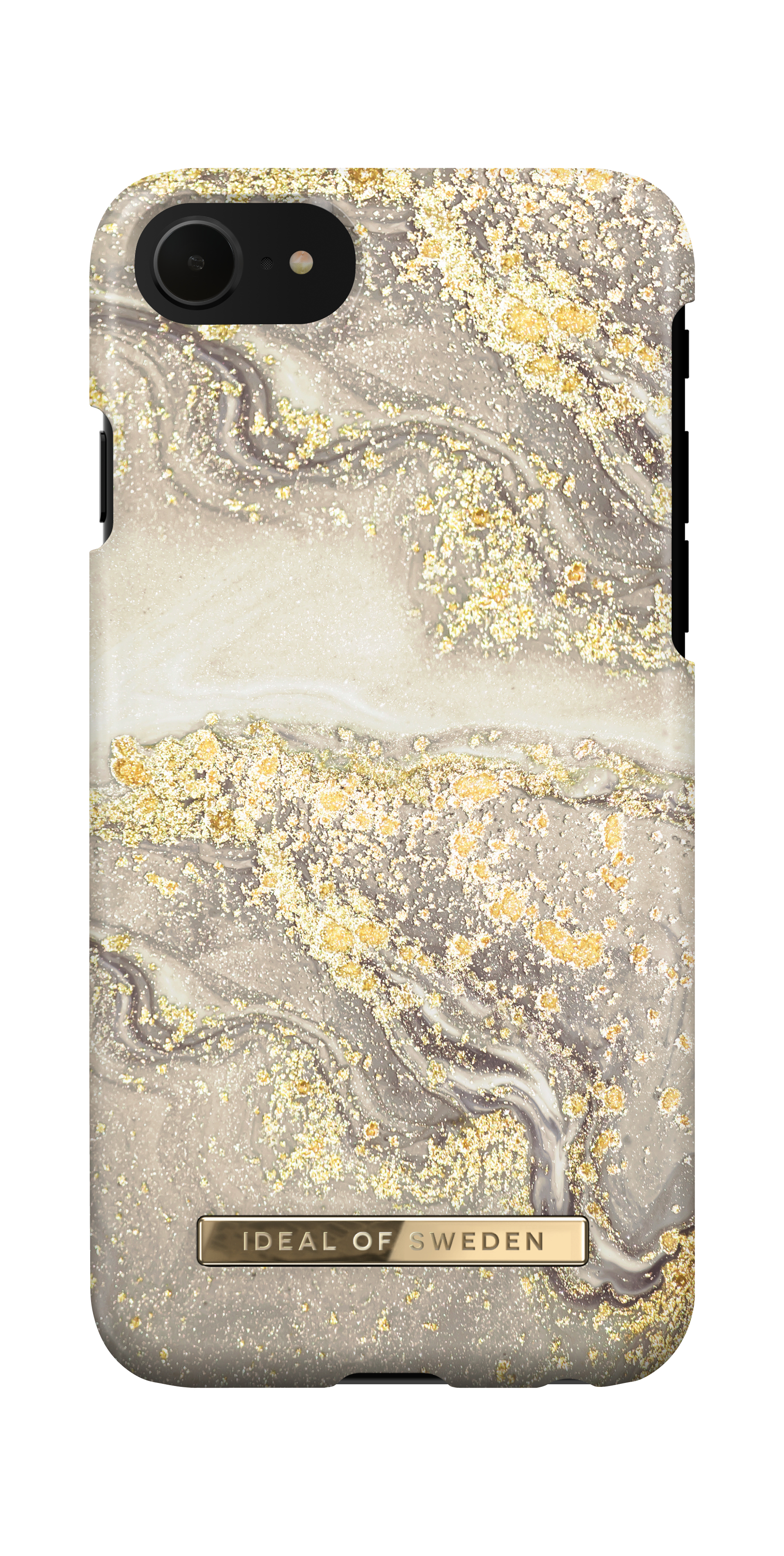 iDeal of Sweden Printed Case iPhone 8/7/6/6S/SE Sparkle Greige Mar – image 4