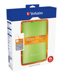 Verbatim Store 'n' Go USB 3.0 Portable Hard Drive 1TB Eucalyptus Green – image 4